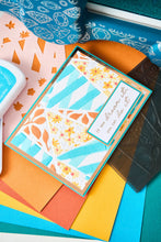 Load image into Gallery viewer, Sizzix A6 Stencil 4PK - Fragmented Floral #2 by Stacey Park (666819)