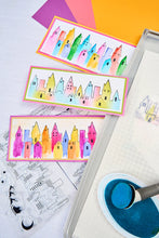 Load image into Gallery viewer, Sizzix A5 Stencil Cosmopolitan The View #2 By Stacey Park