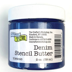 The Crafter's Workshop Stencil Butter Denim (TCW9093)
