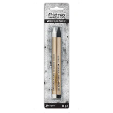 Load image into Gallery viewer, Tim Holtz Distress Watercolor Pencils Black & White Set (TDH83573)