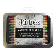 Load image into Gallery viewer, Tim Holtz Distress Watercolor Pencils Set 4 (TDH83580)
