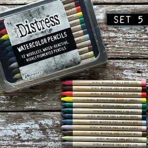 Tim Holtz Distress Watercolor Pencils Set 5 (TDH83597)