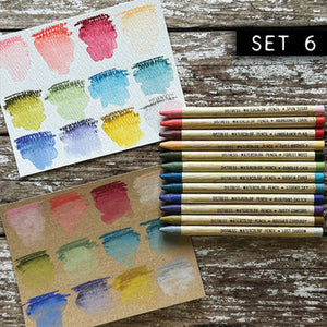 Tim Holtz Distress Watercolor Pencils Set 6 (TDH83603)