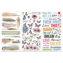 Load image into Gallery viewer, 49 and Market The Flower Emporium Essential Rub Ons (VBF-31249)