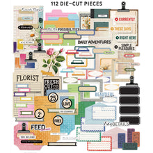 Load image into Gallery viewer, 49 and Market The Flower Emporium Journaling Ephemera Bits ( VBF-31287)