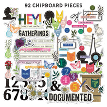 Load image into Gallery viewer, 49 and Market The Flower Emporium Chipboard Bits (VBF-31324 )