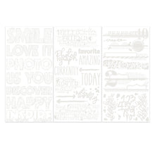 Load image into Gallery viewer, 49 and Market - Irresistible Artful Words Rub-on Transfer Set (VBI-34271)