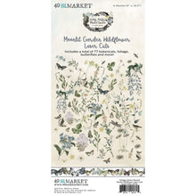 Load image into Gallery viewer, 49 and Market Vintage Artistry Moonlit Garden Wildflower Laser Cut Outs (VMG-25705)