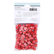 Load image into Gallery viewer, Spellbinders Paper Arts Sealed Collection Wax Beads Coral (WS-079)