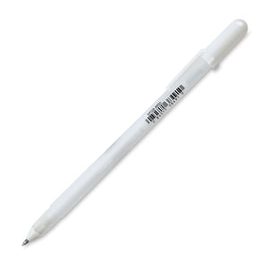 Sakura Glaze 3-D Glossy Pen White (XPGB #850)