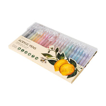 Load image into Gallery viewer, Acrylic Pens 24 colors - Citrus