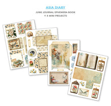 Load image into Gallery viewer, Ciao Bella Asia Junk Journal & Ephemera Book A4 32/Pkg (CBB028)