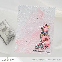 Load image into Gallery viewer, Altenew Snowy Stars Geometric 3D Embossing Folder