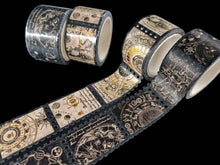 Load image into Gallery viewer, Constellations Stamp Washi Tapes - 2 Designs: Gold Foil Constellations