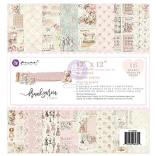 Load image into Gallery viewer, Prima Buttons & Keepsakes by Frank Garcia 12 x 12" Paper Pad