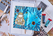 Load image into Gallery viewer, Sizzix Studio Clear Stamps Set 10PK /3PK Stencils - Ad Astra by Cat Kerr (666753)