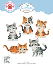 Load image into Gallery viewer, Elizabeth Craft Designs Cats (2370)