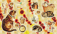 Load image into Gallery viewer, Cynthia Hart's Victoriana Cats: The Sticker Book: Hardcover