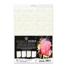Load image into Gallery viewer, Cosmic Shimmer Gilden to Grunge Damask & Script Cardstock
