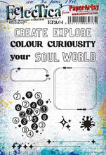 Load image into Gallery viewer, PaperArtsy Eclectica3 Rubber Stamp Set designed by Paperartsy (EPA04)