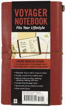 Load image into Gallery viewer, Burgundy Voyager Notebook