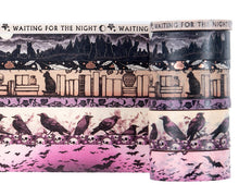 Load image into Gallery viewer, Waiting for the Night Washi Tape (8-Pack) (Original Artwork)