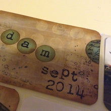 Load image into Gallery viewer, PaperArtsy Eclectica3 Stamp Set Creativity Takes Courage by Sara Naumann (ESN09)