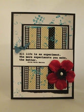Load image into Gallery viewer, PaperArtsy Eclectica3 Stamp Set Creativity Takes Courage by Sara Naumann (ESN09)