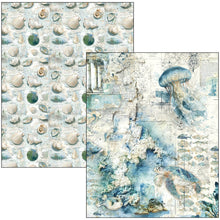 Load image into Gallery viewer, Ciao Bella Mixed Media Book edge of the Ocean A4 Maxi (MA008)