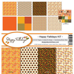 Reminisce Happy Fallidays 12x12 Collection Kit (HFA-200)