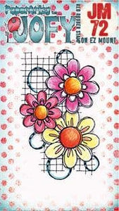 PaperArtsy Mini Stamp designed Flowers by JOFY (JM72)