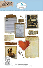 Load image into Gallery viewer, Elizabeth Craft Designs- Notebook Fragments Die set by Devid Roodenburg
