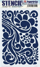 Load image into Gallery viewer, PaperArtsy Stencil Waves by Tracy Scott (PS432)