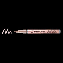 Load image into Gallery viewer, DecoColor by Marvy Uchinda Premium Rose Gold Metallic Marker (250-S #RGD)