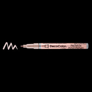 DecoColor by Marvy Uchinda Premium Rose Gold Metallic Marker (250-S #RGD)