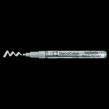 Load image into Gallery viewer, DecoColor by Marvy Uchinda Premium Silver Metallic Marker (250-S #SLV)