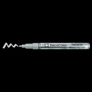 DecoColor by Marvy Uchinda Premium Silver Metallic Marker (250-S #SLV)