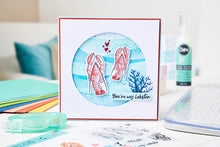 Load image into Gallery viewer, Sizzix Framelits Stamp & Die Set Your My Ocean (666671)