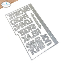 Load image into Gallery viewer, Elizabeth Craft Designs Planner Essentials Page with Large Tab (2280)