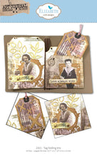 Load image into Gallery viewer, Elizabeth Craft Designs- Art Journal by Devid Roodenburg Tag Folding Trio Die set (2321)
