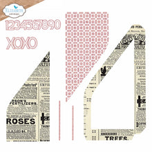 Load image into Gallery viewer, Elizabeth Craft Designs Planner Essentials TN Folder Die Set  (2279)