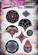Load image into Gallery viewer, PRE-ORDER PaperArtsy Rubber Stamp Set Mandala Builder by Tracy Scott Stamp (TS044)