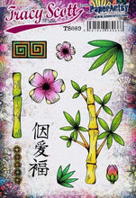 Load image into Gallery viewer, PaperArtsy Stamp Set Bamboo by Tracy Scott (TS089)