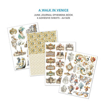 Load image into Gallery viewer, Ciao Bella A Walk in Venice Junk Journal & Ephemera Book A4 32/Pkg (CBB023)