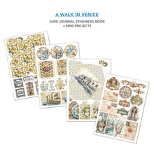 Load image into Gallery viewer, Ciao Bella A Walk in Venice Junk Journal & Ephemera Book A4 32/Pkg (CBB023)