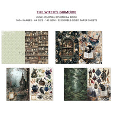 Load image into Gallery viewer, Ciao Bella The Witch's Grimoire Junk Journal & Ephemera Book A4 32/Pkg (CBB029)