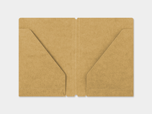 Load image into Gallery viewer, Traveler&#39;s Company Passport Size Kraft Paper Folder 010 (14334-006)
