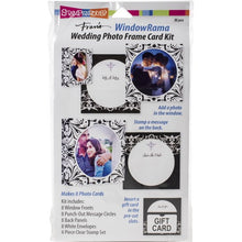 Load image into Gallery viewer, Stampendous Fran&#39;s WindowRama Wedding Photo Frame Card Kit (WR103)
