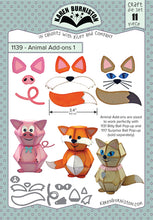 Load image into Gallery viewer, Karen Burniston Craft Die Set Animal Add-Ons 1 (1139)