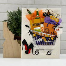 Load image into Gallery viewer, Spellbinders Paper Arts Dies 3-D Shopping Card (S4-1141)